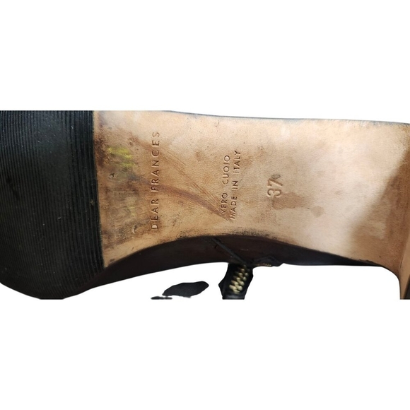 Dear Frances Turin Boot Lather booties Women's Sze EU 37 - Picture 14 of 15